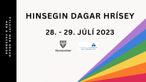Pride festival in Hrísey