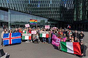 Solidarity with Italian rainbow families - Samtökin '78